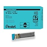 Pentel Super Hi-Polymer Lead Refill, (0.7mm) Medium, HB, 360 Pieces of Lead (C27-HB)