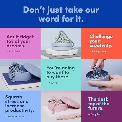 Miniatura 88 de Speks Crags- Masilla de ferrita, + de 500 piedras de ferrita en una lata, juguete de escritorio antiestrés p/la ansiedad, p/adultos y adolescentes