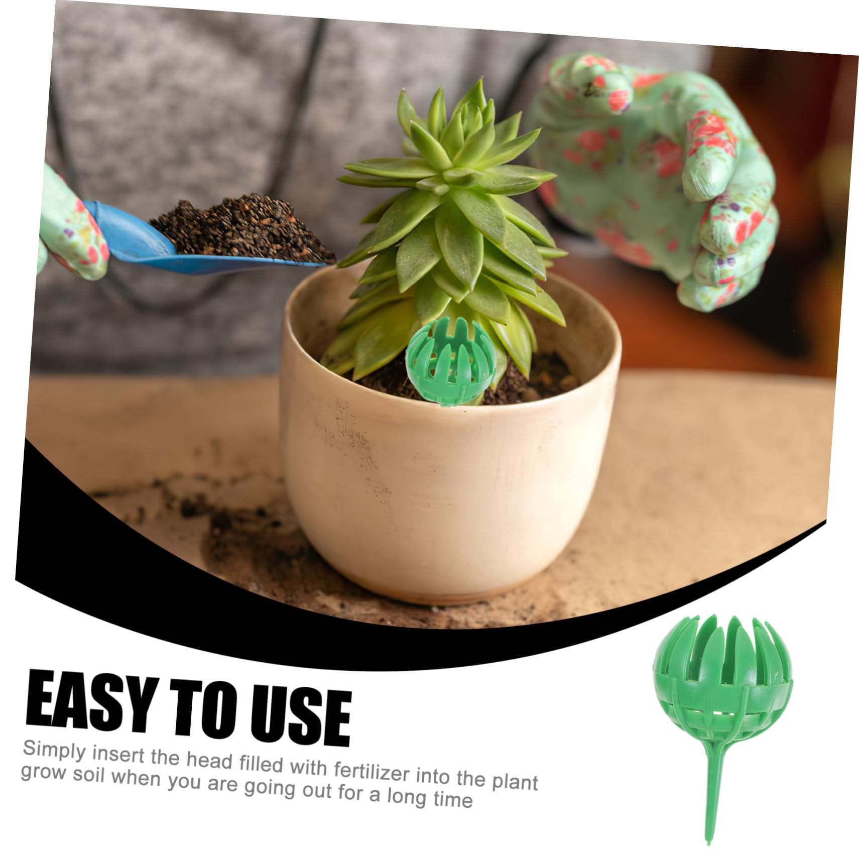 UKCOCO 5 Set Contenitore Fertilizzante Da Giardinaggio Completo Per Piante E Resistente E Design Per Appassionati Giardinaggio 30 Pezzi*5