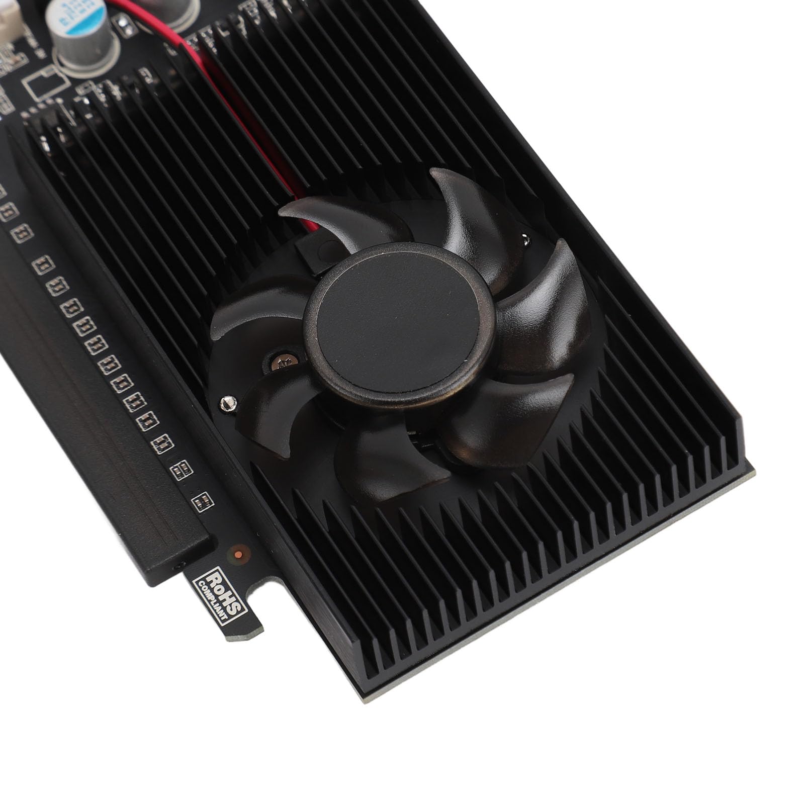 Karta Graficzna GT 705, 64-bitowa Karta Graficzna DDR3 z Wentylatorem, DirectX 12, Karta Graficzna PCIE do Gier na Komputer Stacjonarny, 2560x1600 PCIE 2.0 16X Karta Wideo AMD z CD