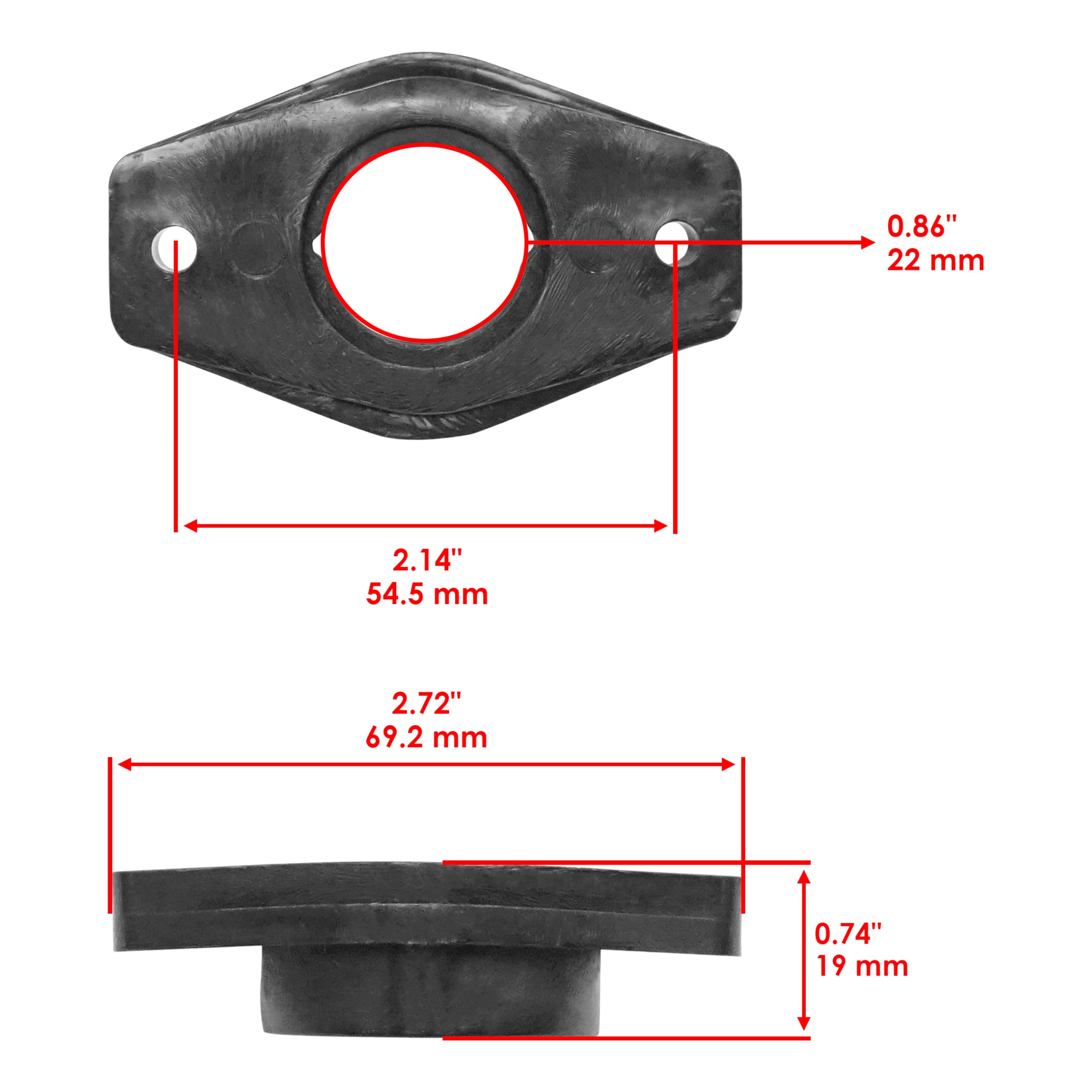 Polaris Steering Bushings Steering Post Bushings For Polaris Sportsman 500 ( 1996-1997, 1999-2001) - Upper/Lower, 3-Pack ATV Steering Bushings - Foto 9