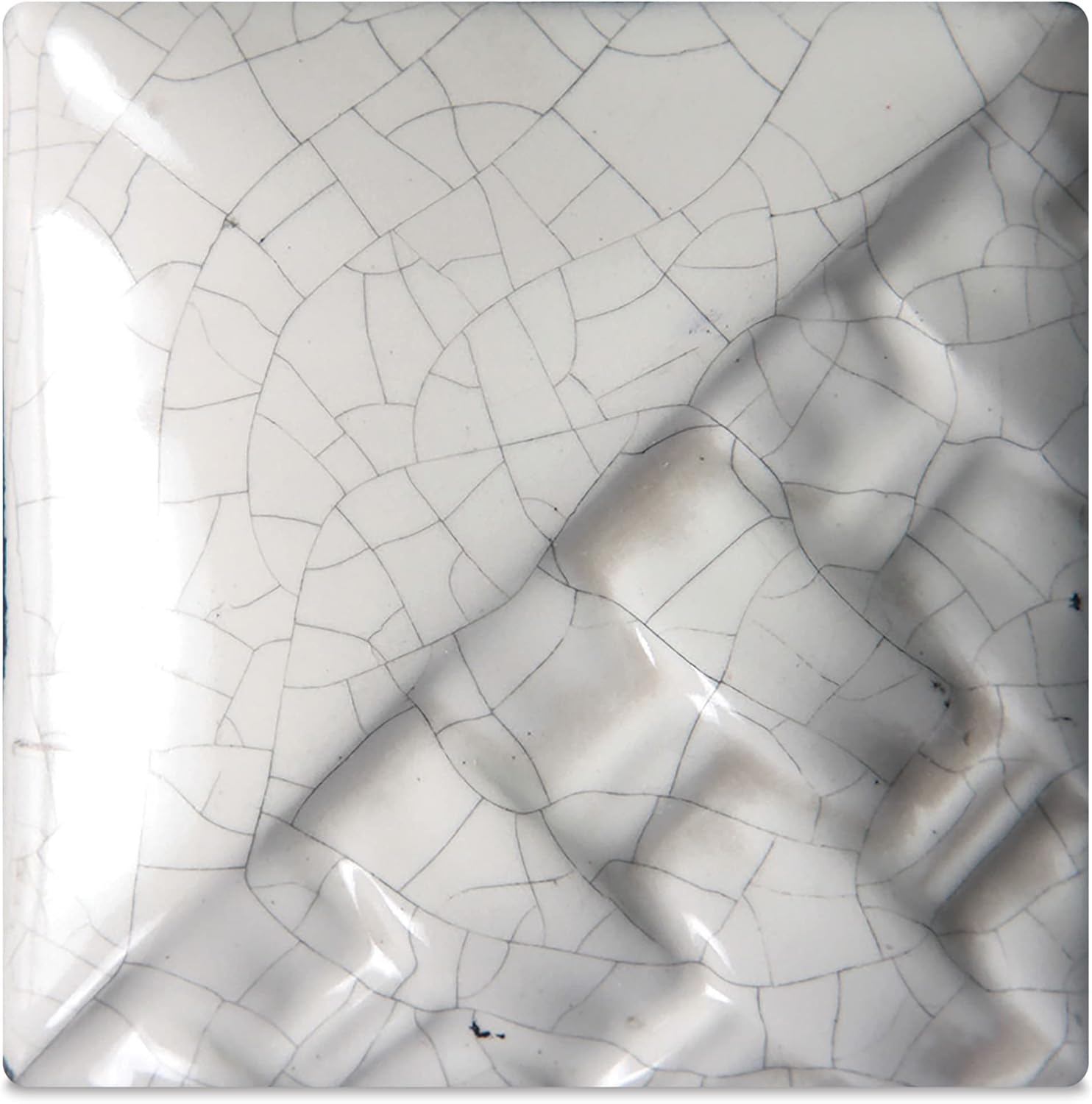 Mayco Raku Glaze for Ceramics and Pottery - RK 103 - White Crackle - Pint