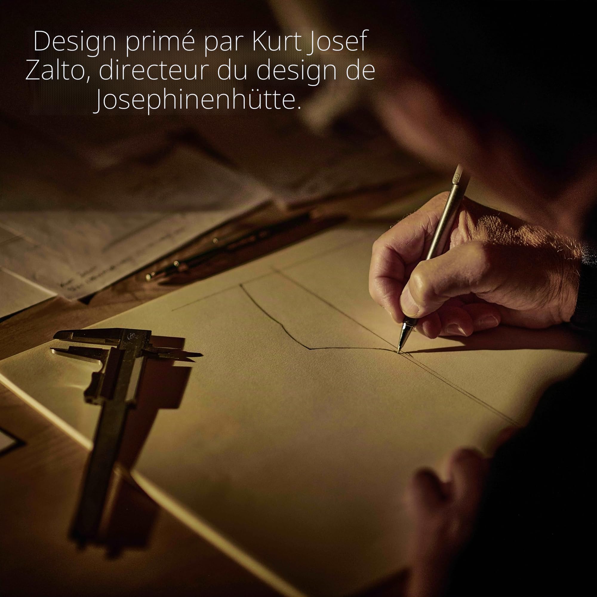 Josephinenhütte - JOSEPHINE No 3 Rouge - Verres à vin rouge - soufflé à la main - Coffret de 2 verres