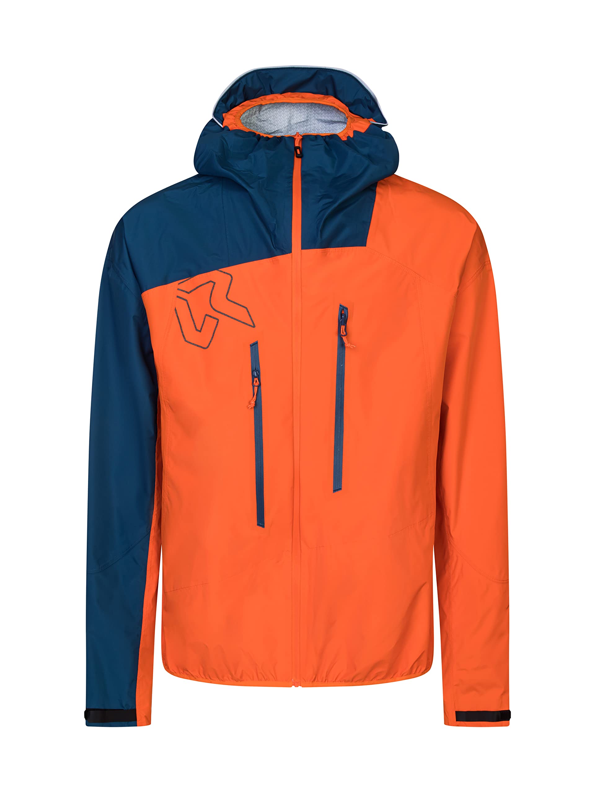 Rock Experience REMJ10801 MT WATKINS 2.0 HOODIE Jacket Women's 0630 FLAME+1484 MOROCCAN BLUE L