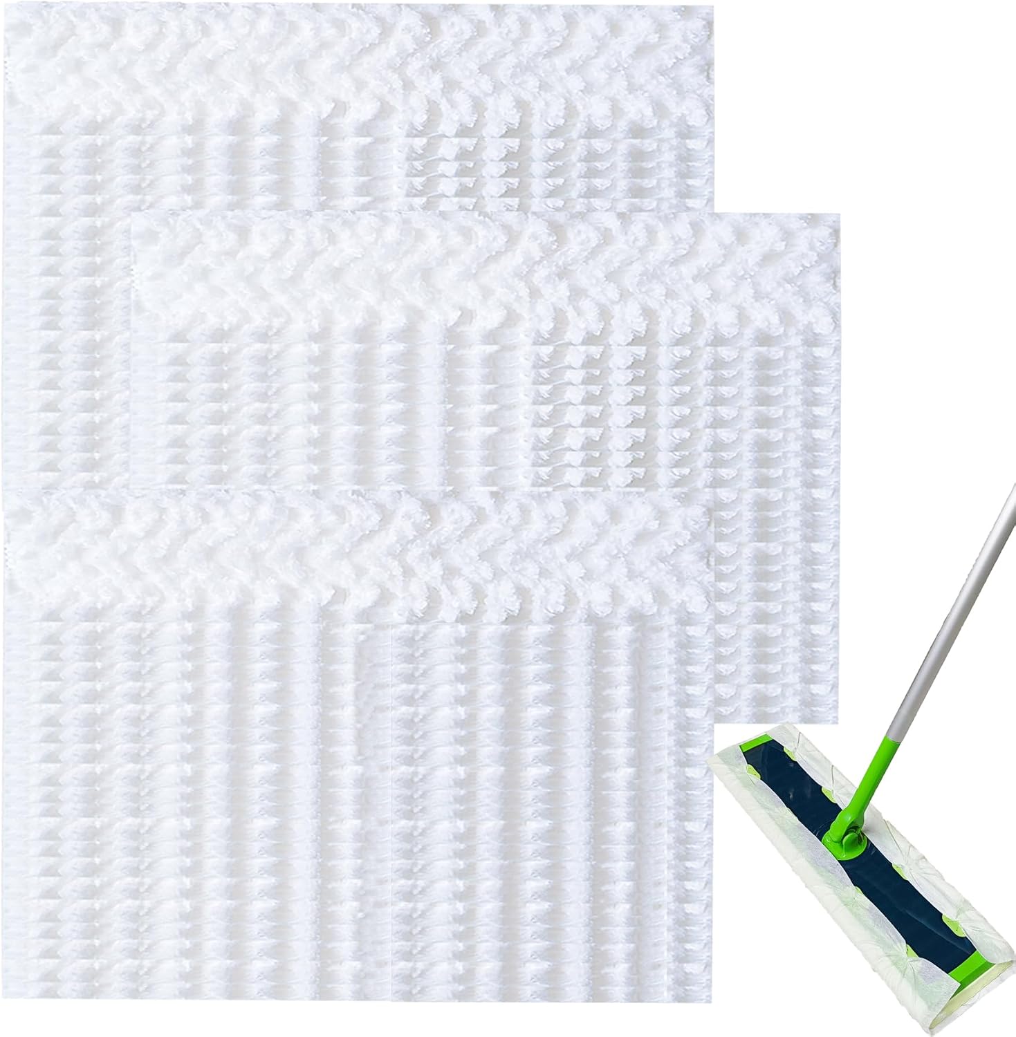 XL Heavy Duty Dry Sweeping Cloth for Swiffer Sweeper XL Mop, XL Disposable Dry Cloth Refills, Pet Hair Dust XL Dry Pad Refills, Extra Large Dry Cloth for Floor Mopping and Cleaning, 60 Count