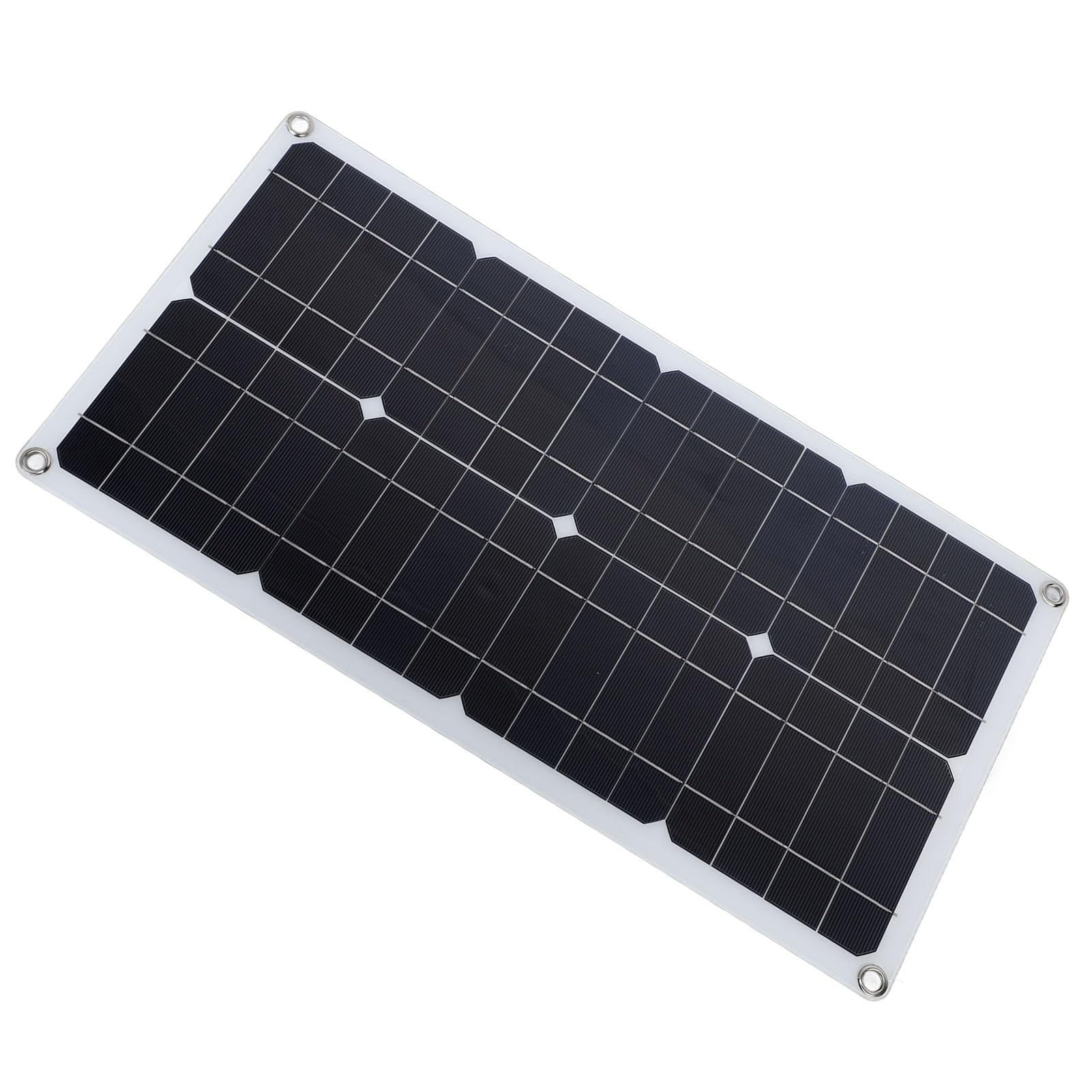 Zestaw Solarny 100W IP67 z Kontrolerem 20A, Przenośny System Słoneczny 12 V/24V dla RV, Zasilacza Morskiego i Poza siecią