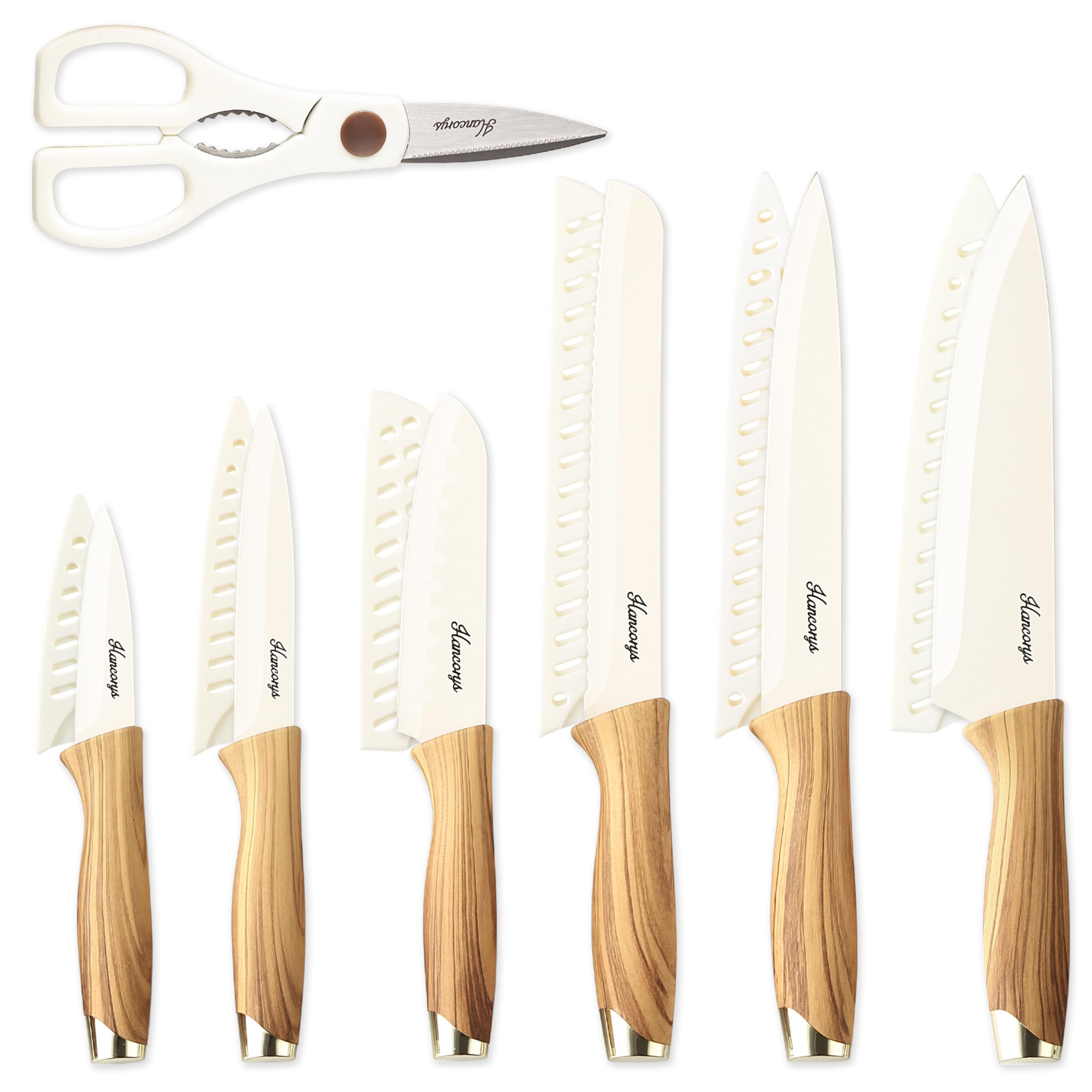 Knife set, 13 Pieces Kitchen Knives Set