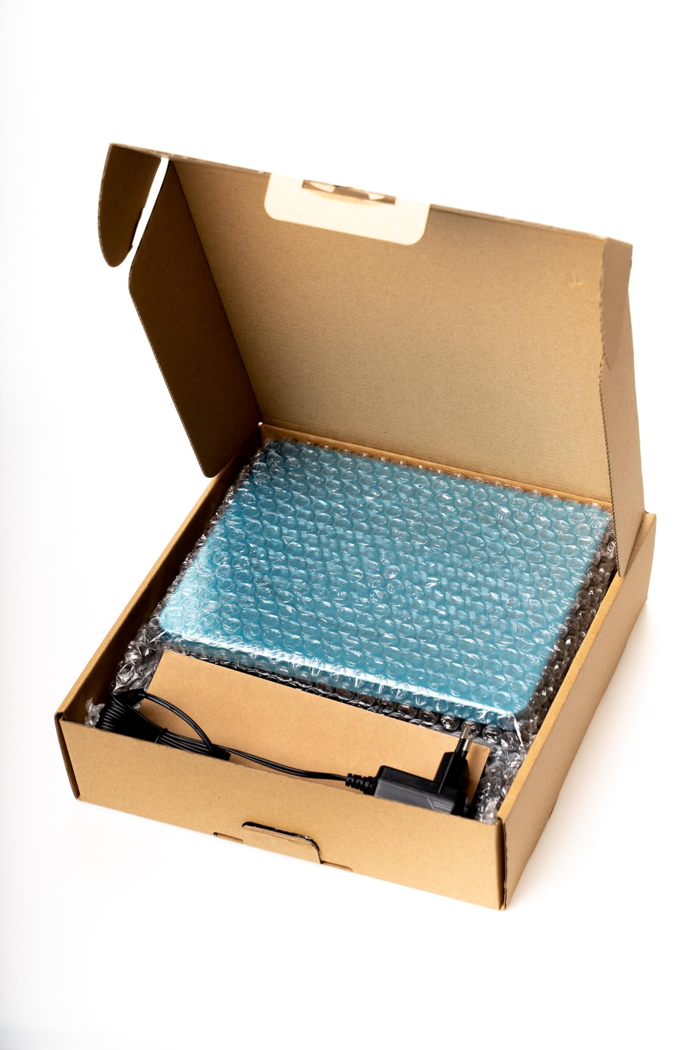 BDCOM Balanza Postal Industrial BD-802 – Capacidad 30 Kg con Precisión de 1g, Plato de 21x17 cm para Pesaje Eficiente