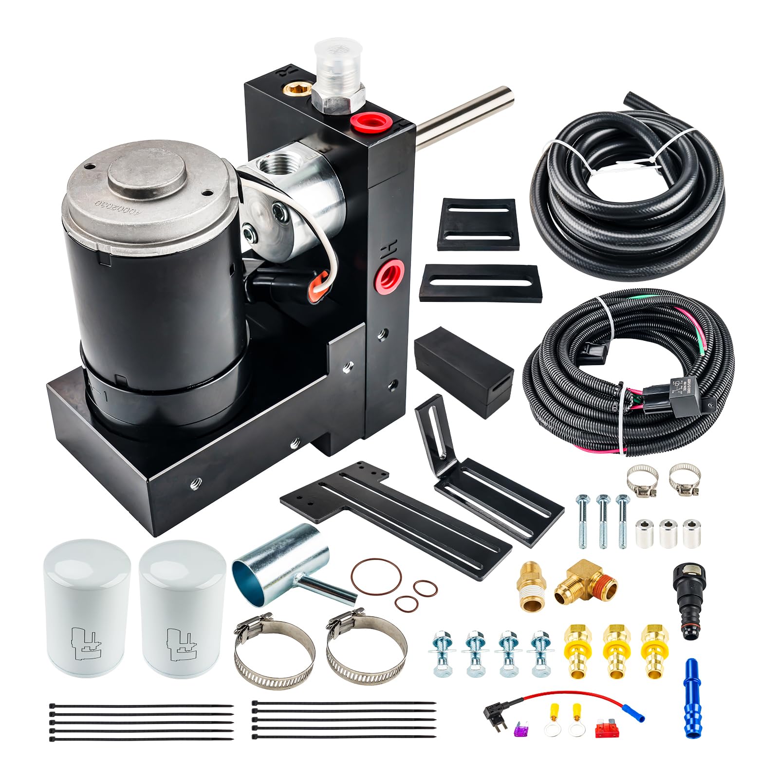 PHILTOP Diesel Fuel Lift Pump Compatible with 2001-2010 Chevrolet Silverado 2500 HD, 2001-2010 GMC Sierra 2500 HD, 2001-2006 Chevrolet Silverado 3500, TSC10100G