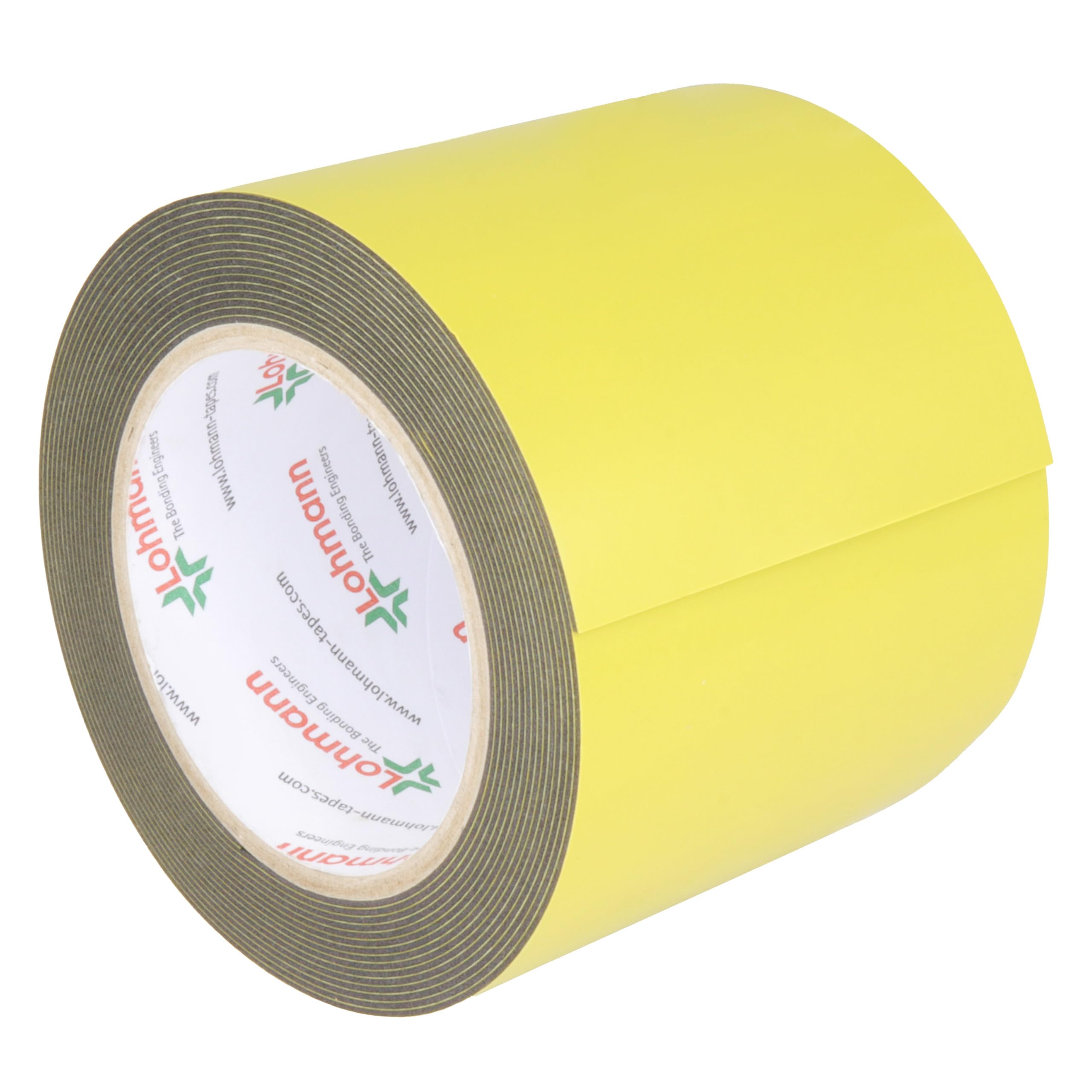 Duplocoll 9182 Spiegelklebeband doppelseitig schwarz, 100 mm x 5 m | extra stark haftend, 1 mm dick