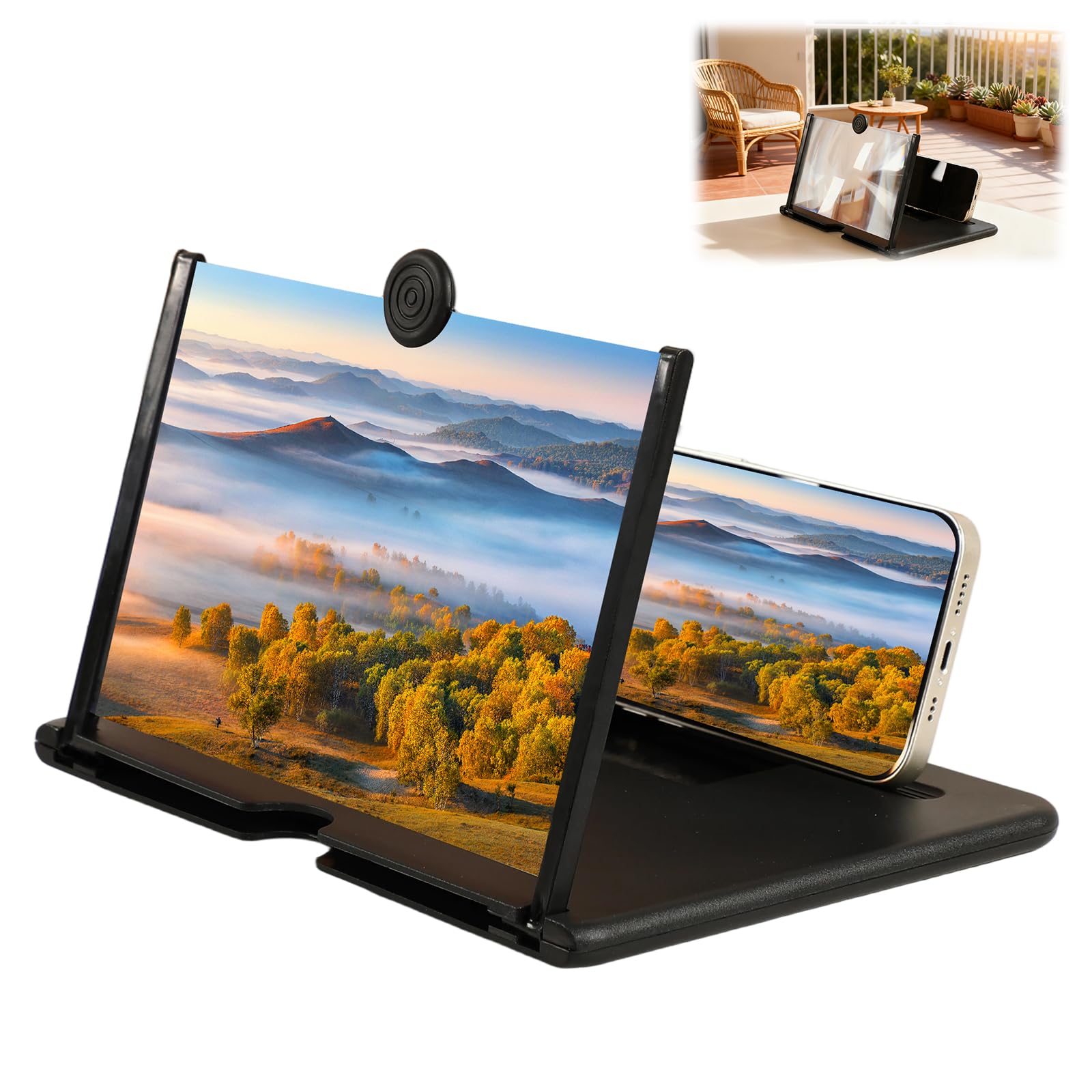 Screen Magnifier Version,3D HD Mobile Phone Magnifier Screen for Movies,Videos and Gaming…