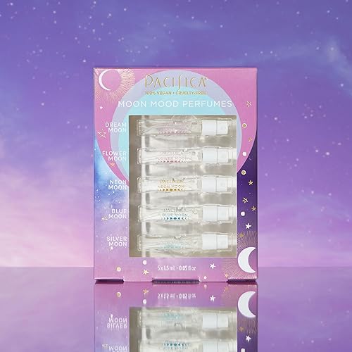 Vista 110 de Pacifica Dream Moon - Perfume en aerosol para mujer, 1 onza líquida, fragancia floral de madera de larga duración para ella, rosa, pachulí, sándalo