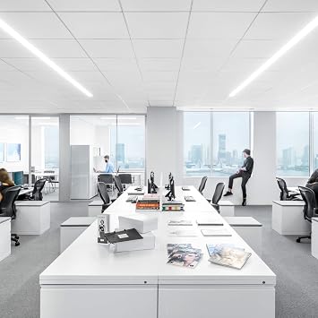 Armstrong Ceiling Tiles; 2x2 Ceiling Tiles - 12 pcs White; Acoustic Ceilings for Suspended Grid; Ultima Health Zone 1937