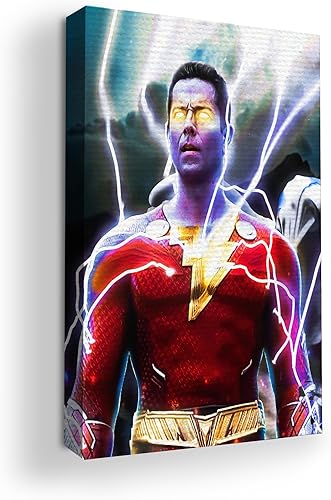 Miniatura 44 de Flassh by Mavis Print: decoración de pared de 18 x 24 pulgadas de DC Comics | Arte de pared impreso en HD y enmarcado de madera | Decoración de