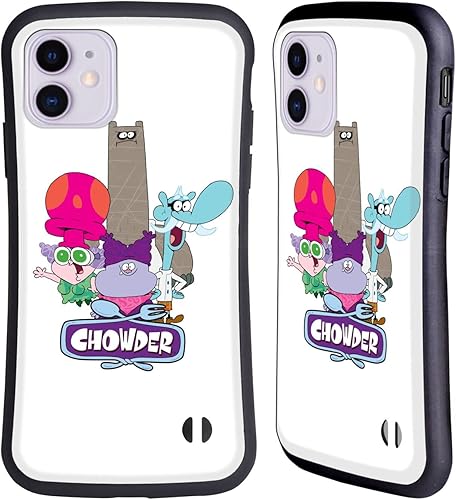 Miniatura 10 de Head Case Designs Officially Licensed Chowder Animated Series Pattern Graphics Hybrid Case Compatible with Apple iPhone 11
