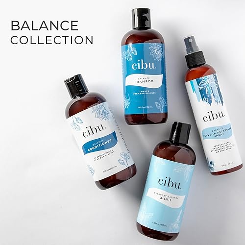 Miniatura 7 de CIBU Balance Conditioner 30063 Fórmula rica en nutrientes hidrata, fortalece y repara el cabello seco  Sin sulfatos para todo tipo de