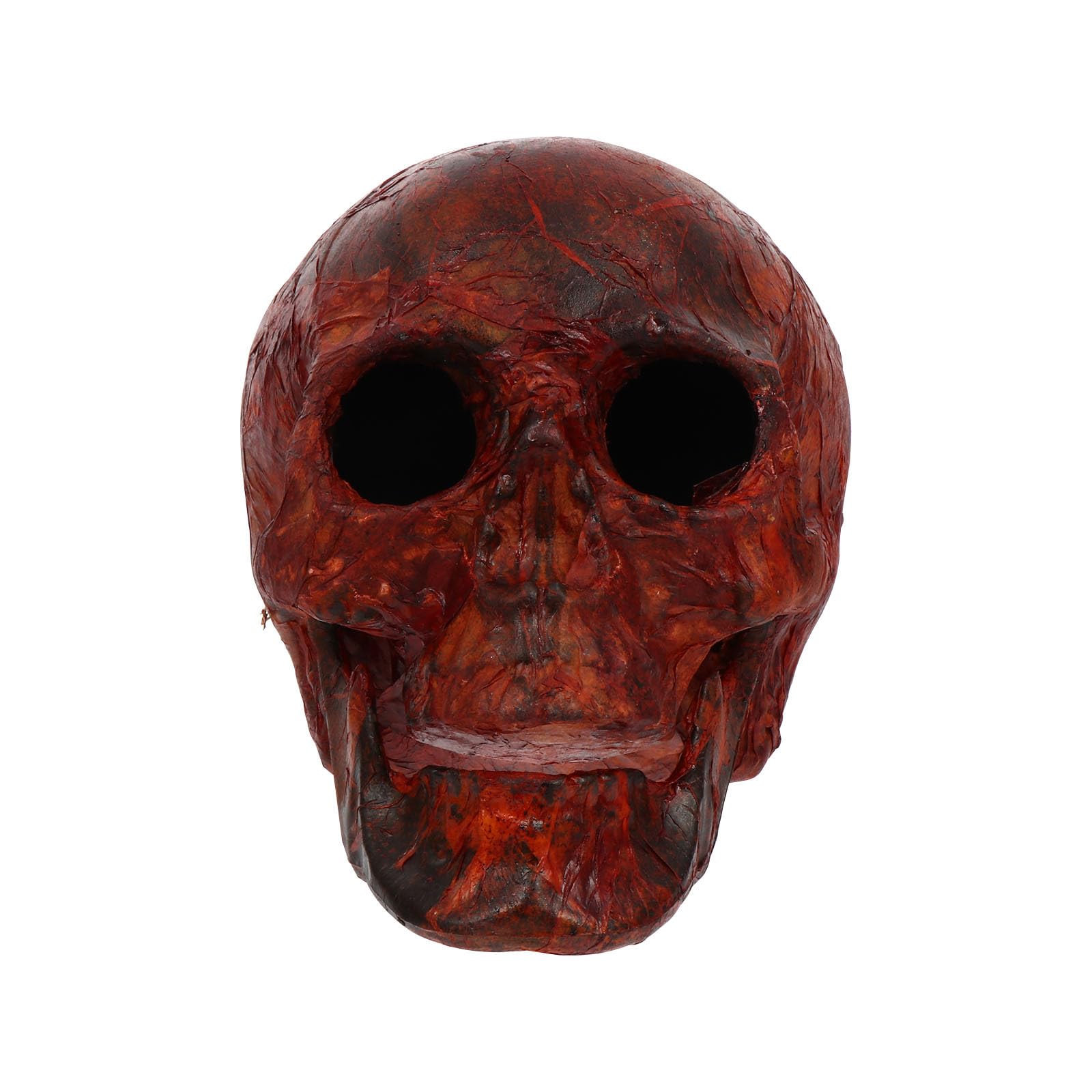 OSALADI 2 Pezzi Decorazione da Tavolo Halloween Teschio in Plastica Rossa Stile Horror Facile da Usare e Combinare per Addobbi Casa e Feste a Tema Halloween