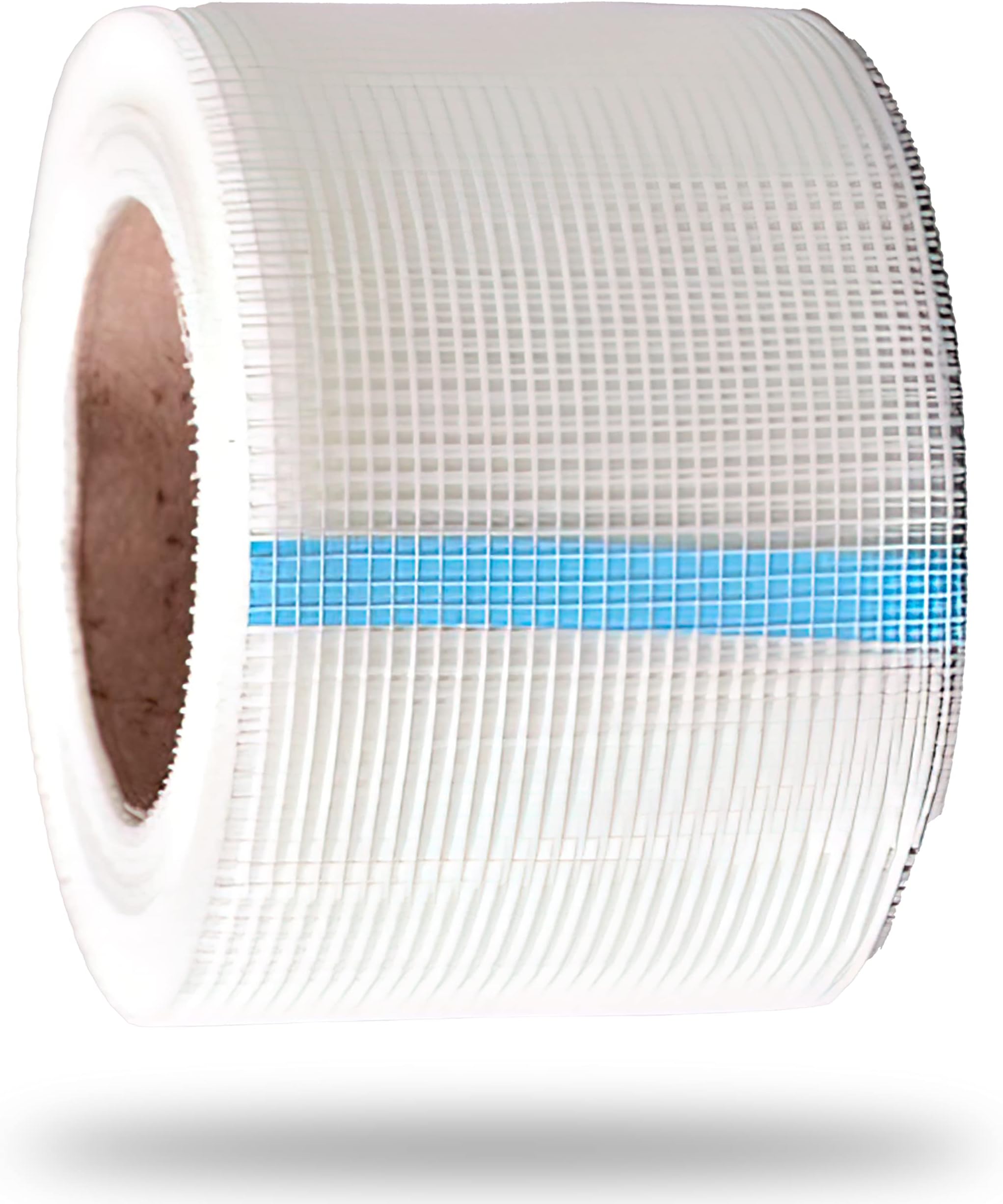 in Fiber Mesh Tape For Roof 145 Gsm (4 Inch X 50 Meter) For Waterproof to Roof/Crack Patch/Wall Repair/Fiber Wall Coating/Plastering mesh