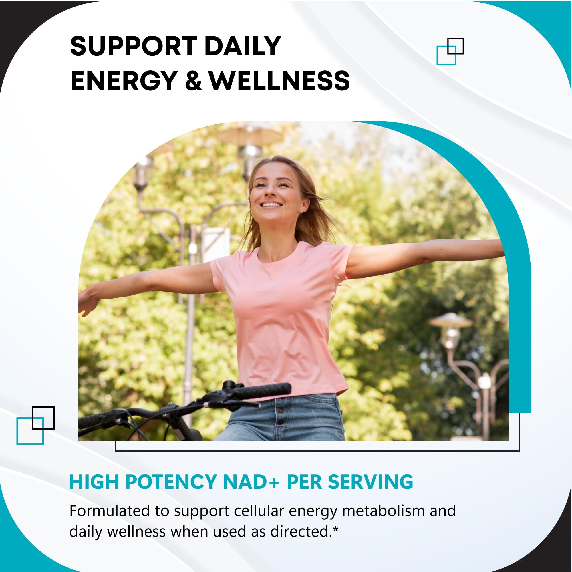 NAD+ with Trans-Resveratrol, Red Wine, Quercetin & Vitamin C – Supports Cellular Wellness & Healthy Aging-150 Capsules- Made in The USA