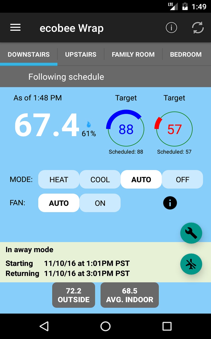 ecobee Wrap - App on Amazon Appstore