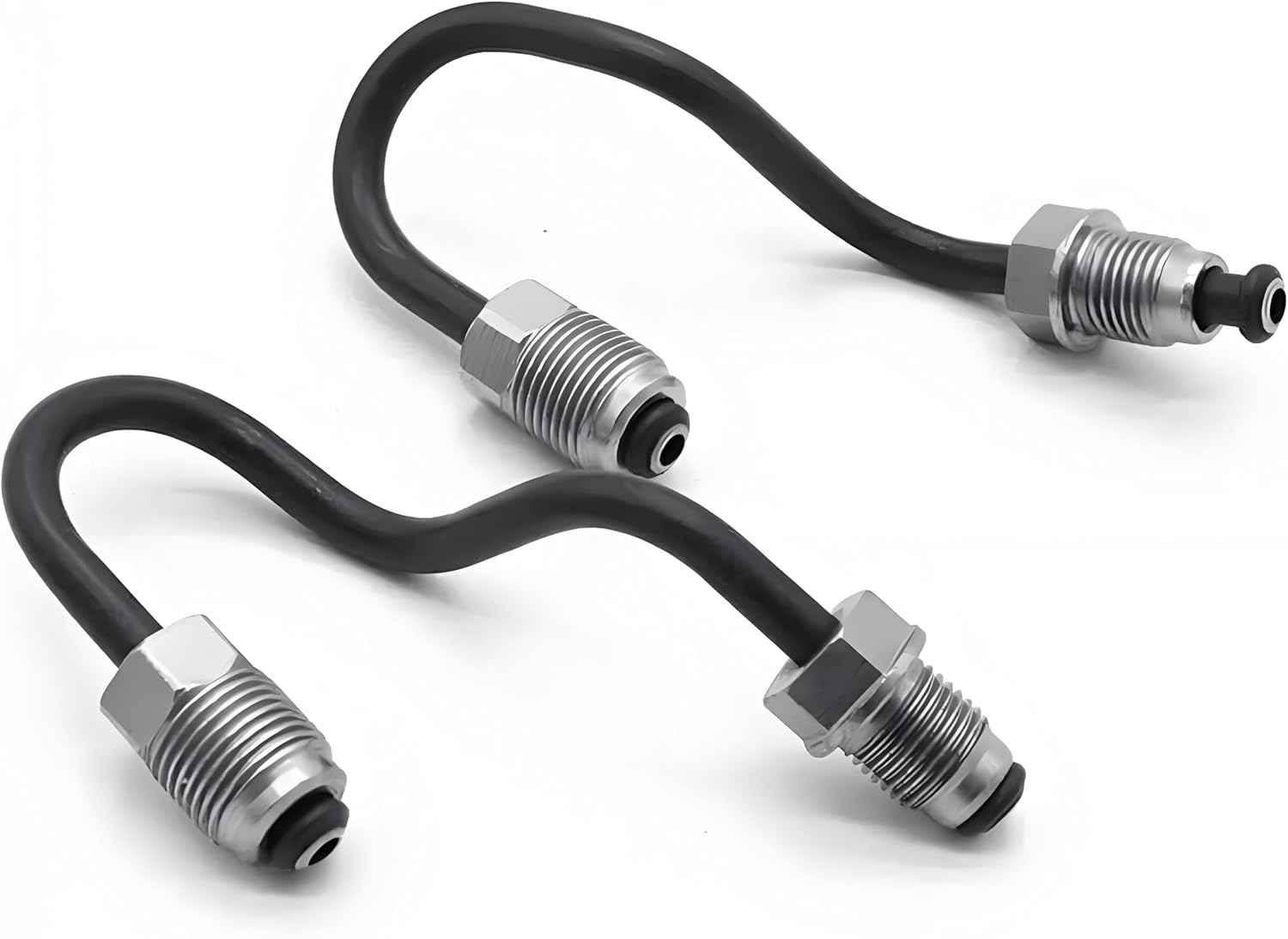 2Pcs Car Brake Hoses 1K0611763E 1K0611763D 100mm Rear Brake Pipes Automotive Brake Kit Replacement for VW Passat Golf MK5 MK6 AD A3 RS3 TT Skoda Superb Octavia Seat Altea Toledo