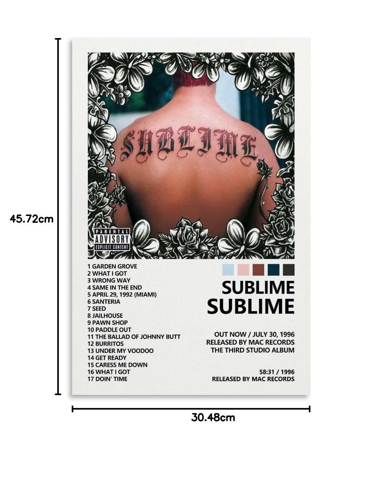 sublime ポスター　フレーム無し Amazon.co.jp: Sublime ポスター Sublime アルバム カバー ポスター
