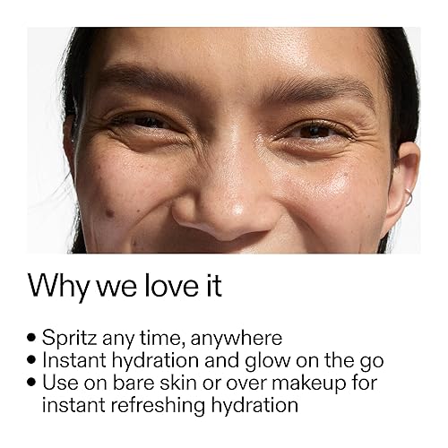 Miniatura 2 de The INKEY List Hydro-Surge Dewy Face Mist 2.6 onzas líquidas, espray que aumenta la hidratación, sin fragancia y sin alcohol, fórmula suave para