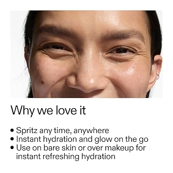 The INKEY List Hydro-Surge Dewy Face Mist 2.6 fl oz, Hydration Boosting Spray, Fragrance-Free & Alcohol-Free, Gentle Formula for Sensitive Skin, On-The-Go Application, Vegan Friendly