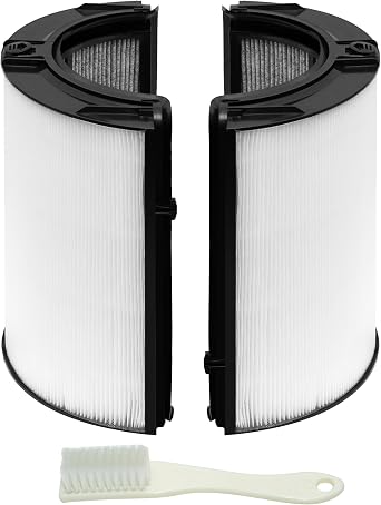 360 Combi Glass True HEPA + Carbon TP07 Filter Replacement, Compatible with Dyson TP07 TP10 TP06 HP06 TP04 HP04 PH02 PH01 PH03 PH04 HP09 TP09 HP07 HP10 Air Purifier, Part No. 970341-01