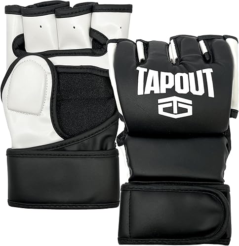 Miniatura 2 de TAPOUT Kit de MMA guantes de 10 oz con almohadillas de enfoque de bloqueo a juego