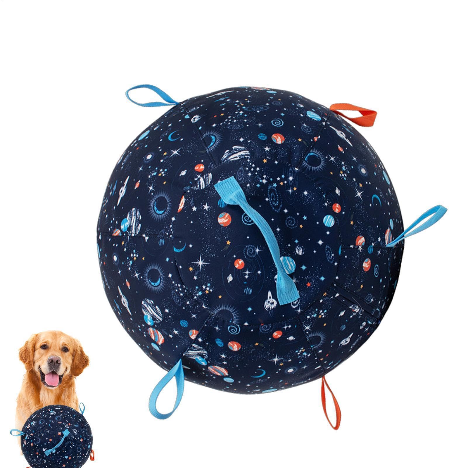 Aufblasbarer Hüteball Für Hunde Interaktives Anti-Burst Indoor Outdoor | Instinktiver Hüteball Outdoor Hundespielzeug Für Aggressive Kauer Bereicherung Stimulation Langeweile Besch