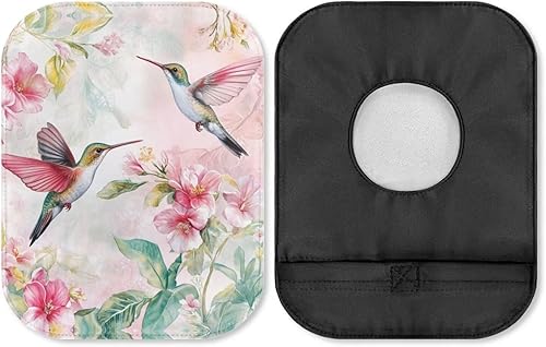 Miniatura 49 de Funda para bolsa de ostomía, cubierta de bolsa de urostomía, bolsas de colostomía, suministros Gato negro floral