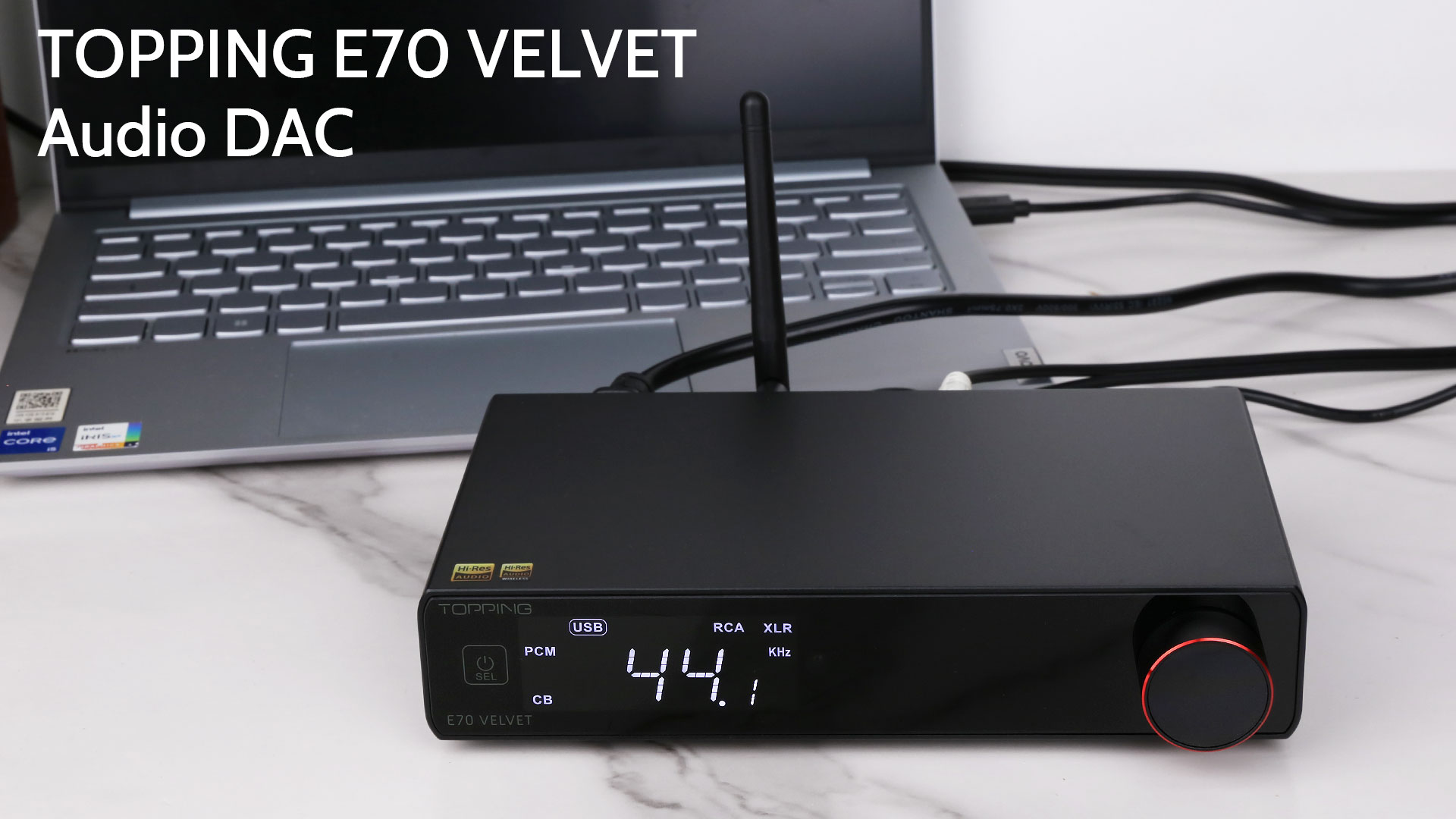 Topping E70 Velvet AK4499EX DAC Audio Decoder - Bluetooth5.1 LDAC