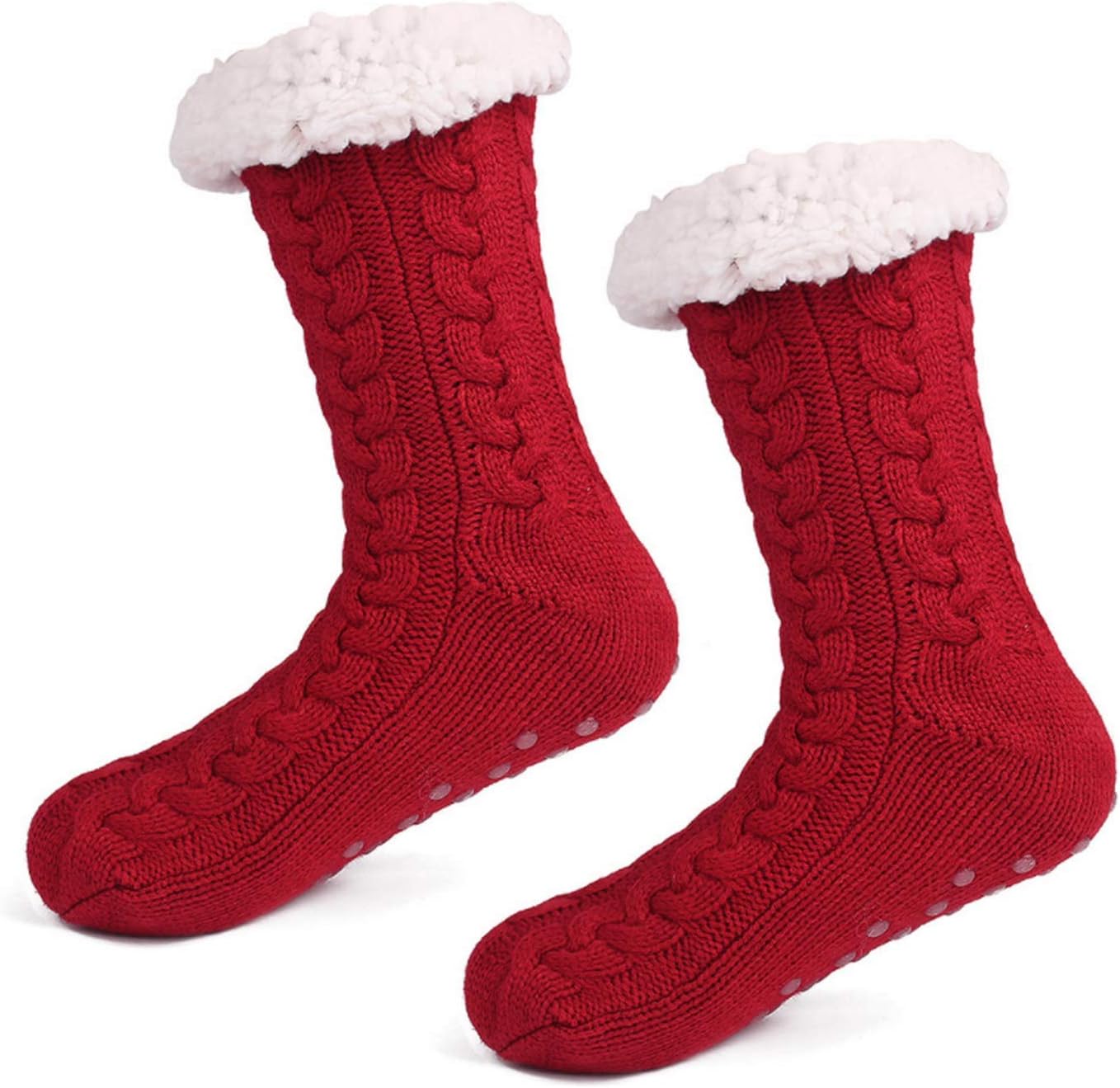 Non slip fleece socks Clearance