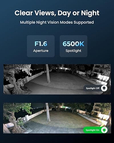 Miniatura 6 de REOLINK Cámara de seguridad WiFi de 16 MP para exteriores, ultra gran angular de 180, WiFi Duo 3, Wi-Fi 6 de 2.45 GHz, detección inteligente, visión