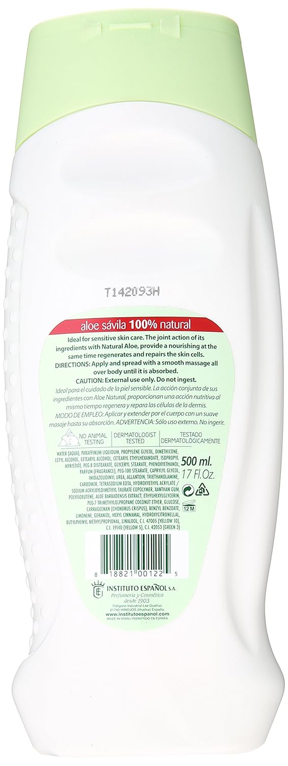 Instituto Espanol Aloe Vera Lotion, 17 Ounce - Image 2