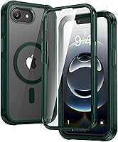 Vista 111 de Diaclara Funda diseñada para iPhone 14 Pro Max de 6.7 pulgadas, funda de teléfono resistente de cuerpo completo con protector de pantalla