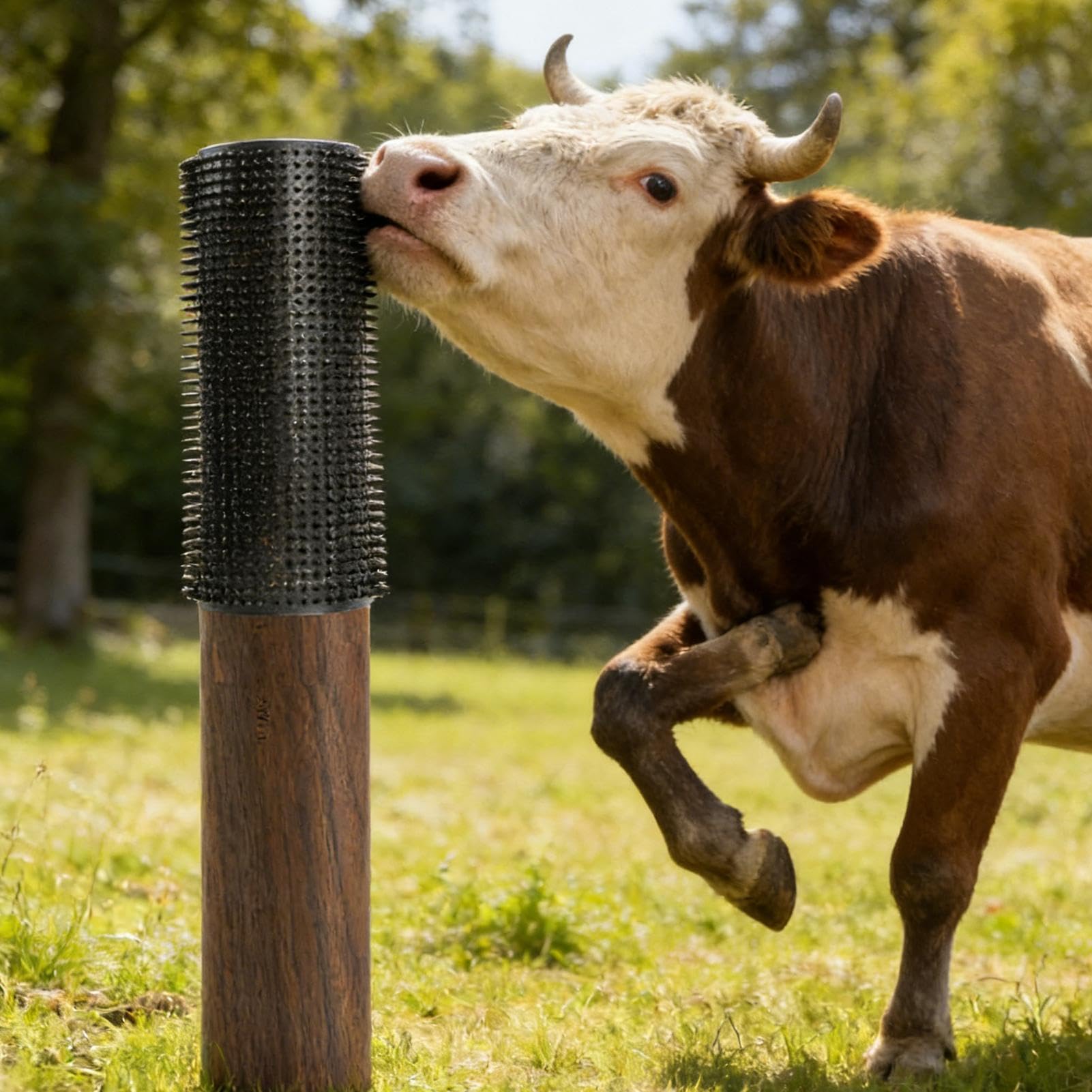 Grattatoio per Mucche Massaggio Completo Spazzole per Resistenti e | Giocattoli Grattugia per e Bestiame per Animali da Fattoria Bovini Cani