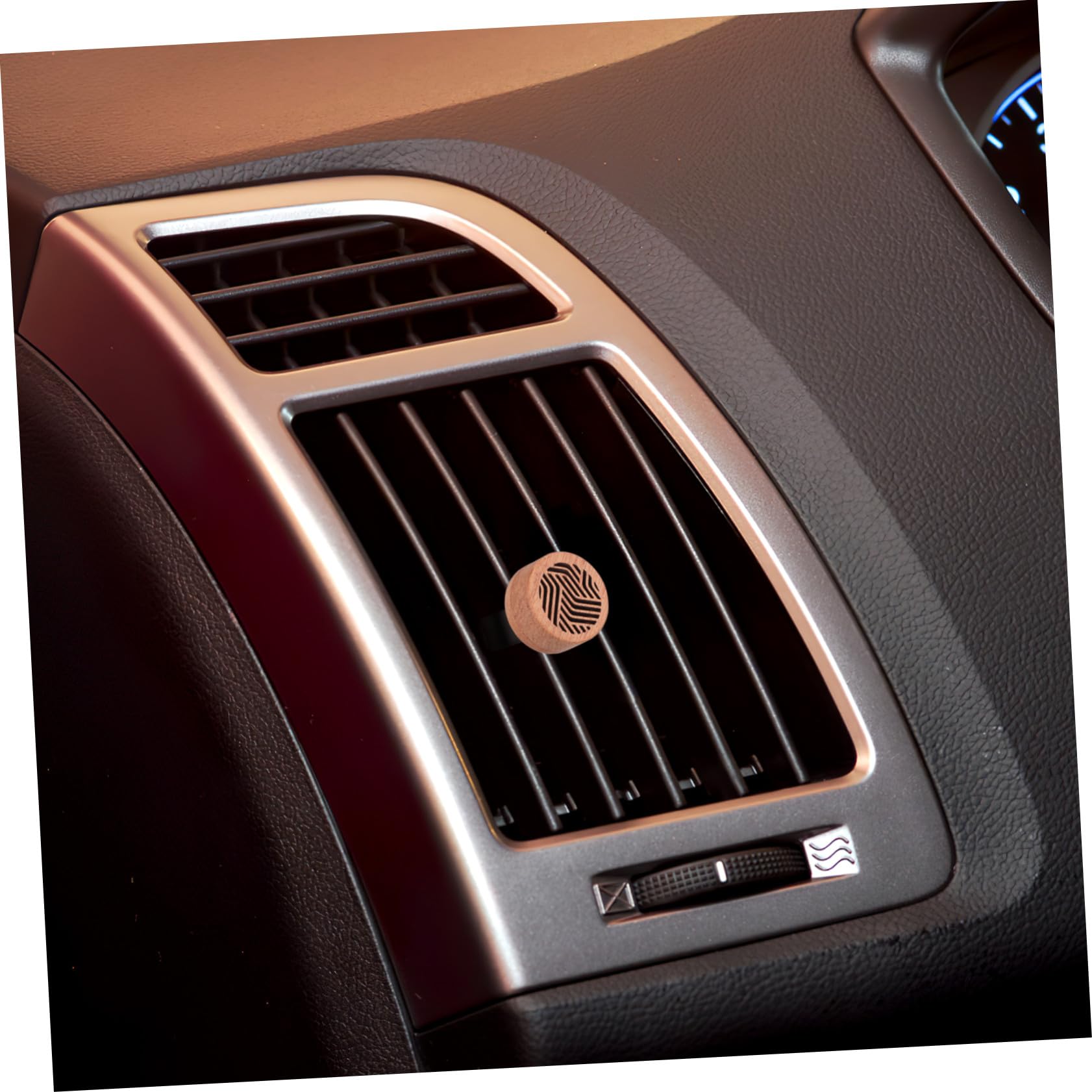 5stücke Auto Duftdiffuser Aromatherapie Clip Für Luftauslass Holzdesign Und Installieren Für Auto-dekoration Und Frischen Duft