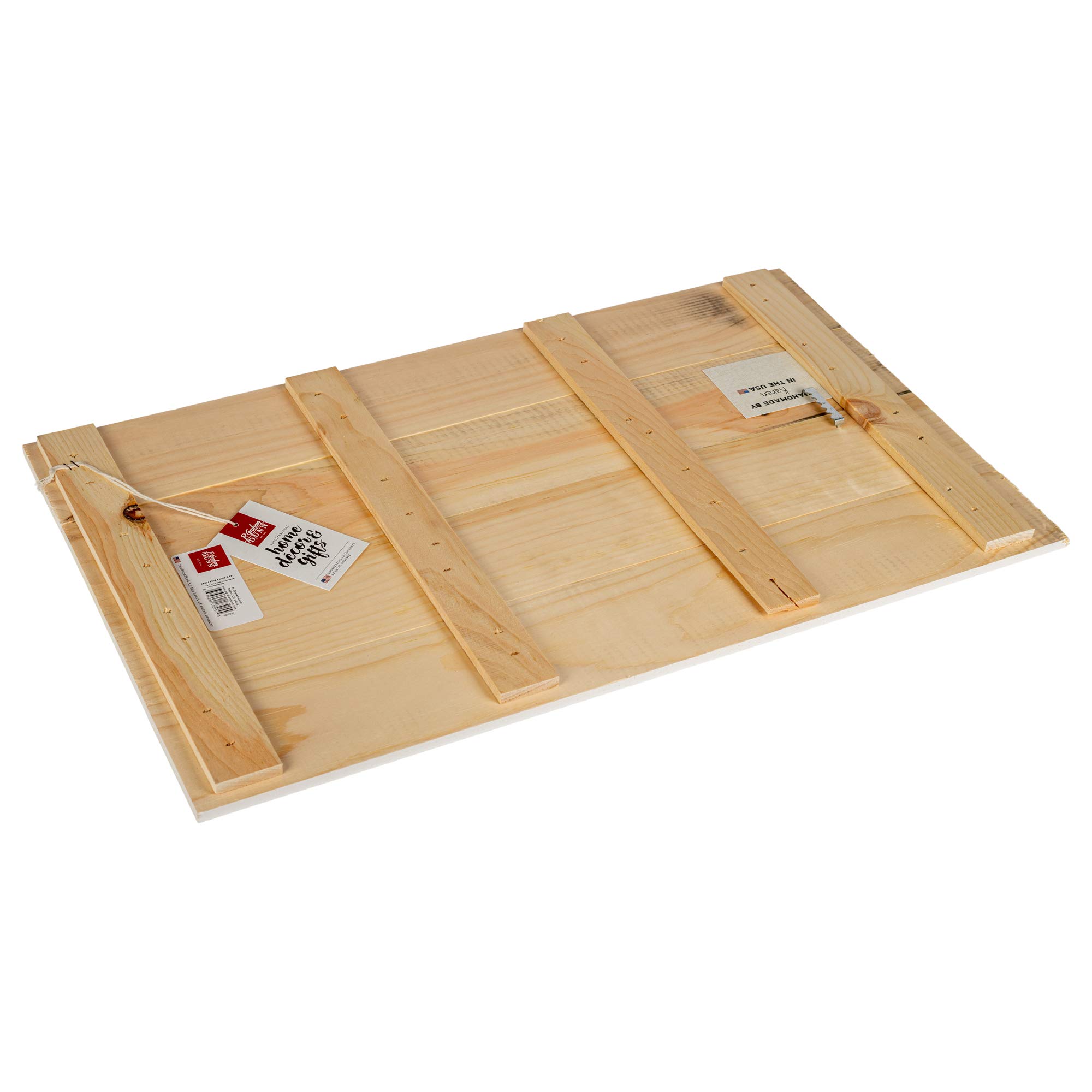 Buenos días Esta es Dios... Verde Diseño de flores 24 x 14 madera paleta de pared Art placa decorativa