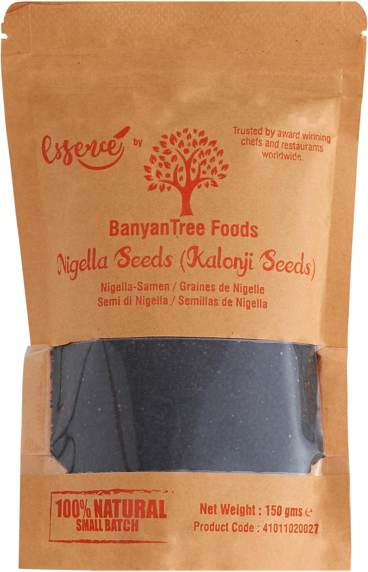 BanyanTree Foods Nigella Seeds | Black Cumin | Kalonji 150g ~ All Natural, Indian Origin