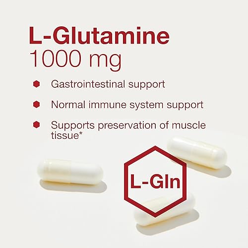 Miniatura 4 de PROTOCOL FOR LIFE BALANCE L-Glutamina 1000mg - Aminoácido - Tejido muscular, salud intestinal Salud inmunológica - 120 cápsulas vegetales