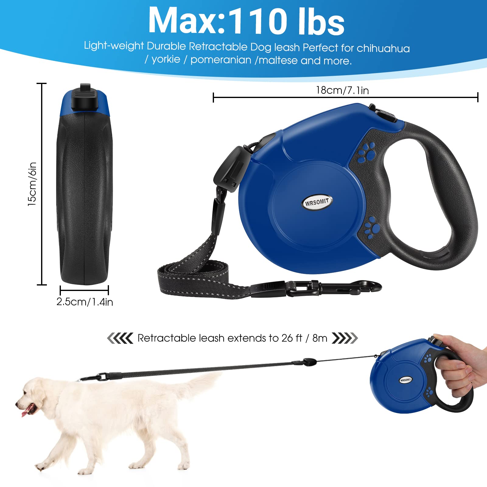 20 inch cat litter box XX-Large Side Entry Cat Litter Box, Navy main image 1