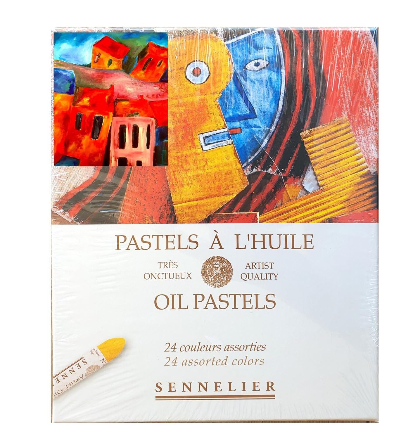 Sennelier Pastels à Huile 24 Couleurs - Qualité Artistique (France Import) Made in France