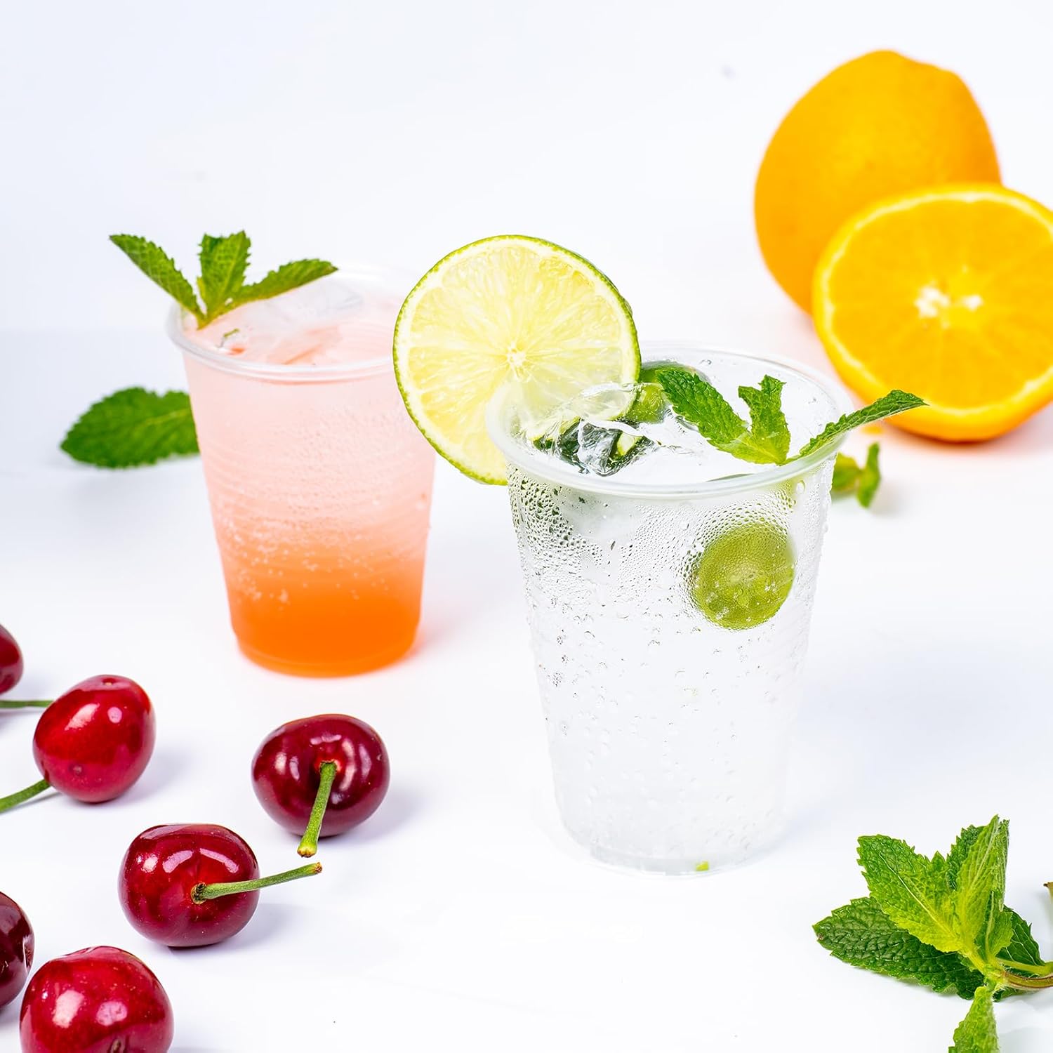 JOLLY CHEF 300 Pack 5 oz Clear Plastic Cups,5 Ounce Cold Party Disposable Cups for Party, Picnic, BBQ, Travel and Events - Image 3