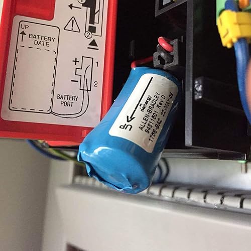 Miniatura 6 de WELLVEUSPaquete de 12 1756-BA2 3.0V PLC de repuesto para Allen Bradley 1756-BA2 BR23A-AB 1745-B1