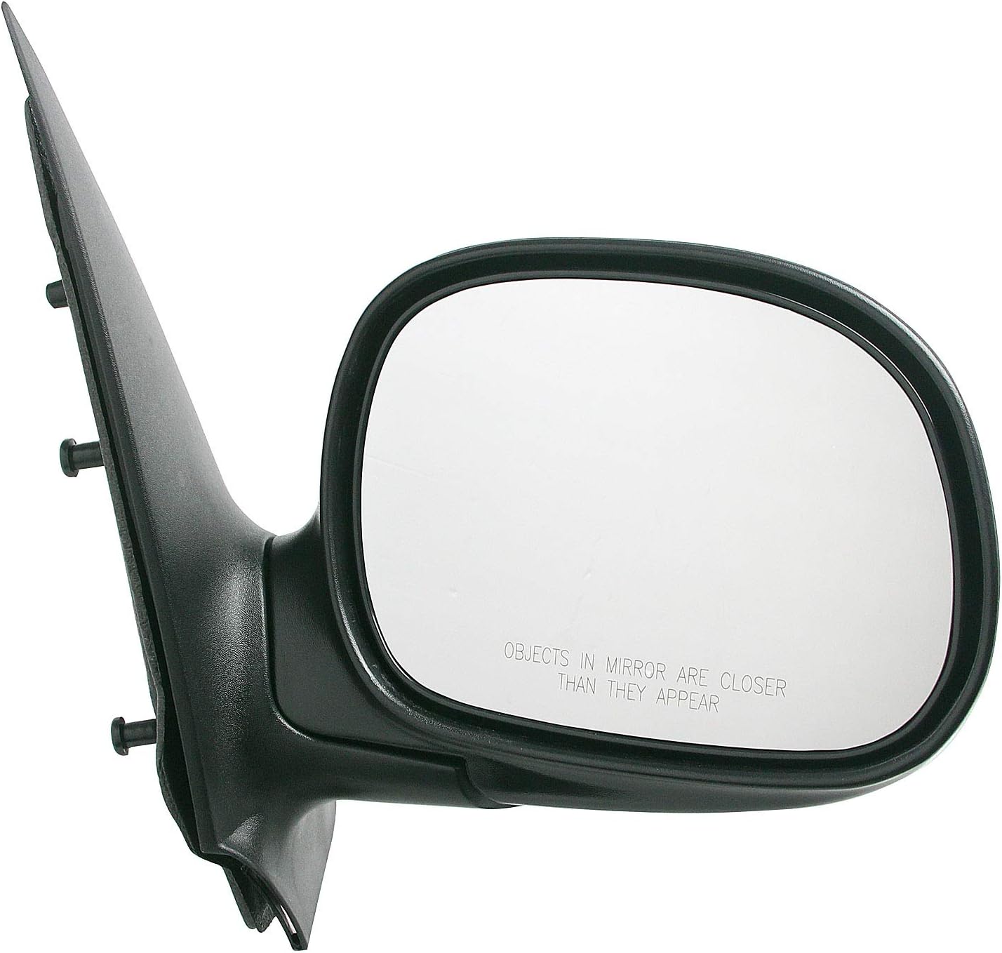 Dorman 955-027 Passenger Side Power Door Mirror - Folding Compatible with Select Ford Models, Chrome