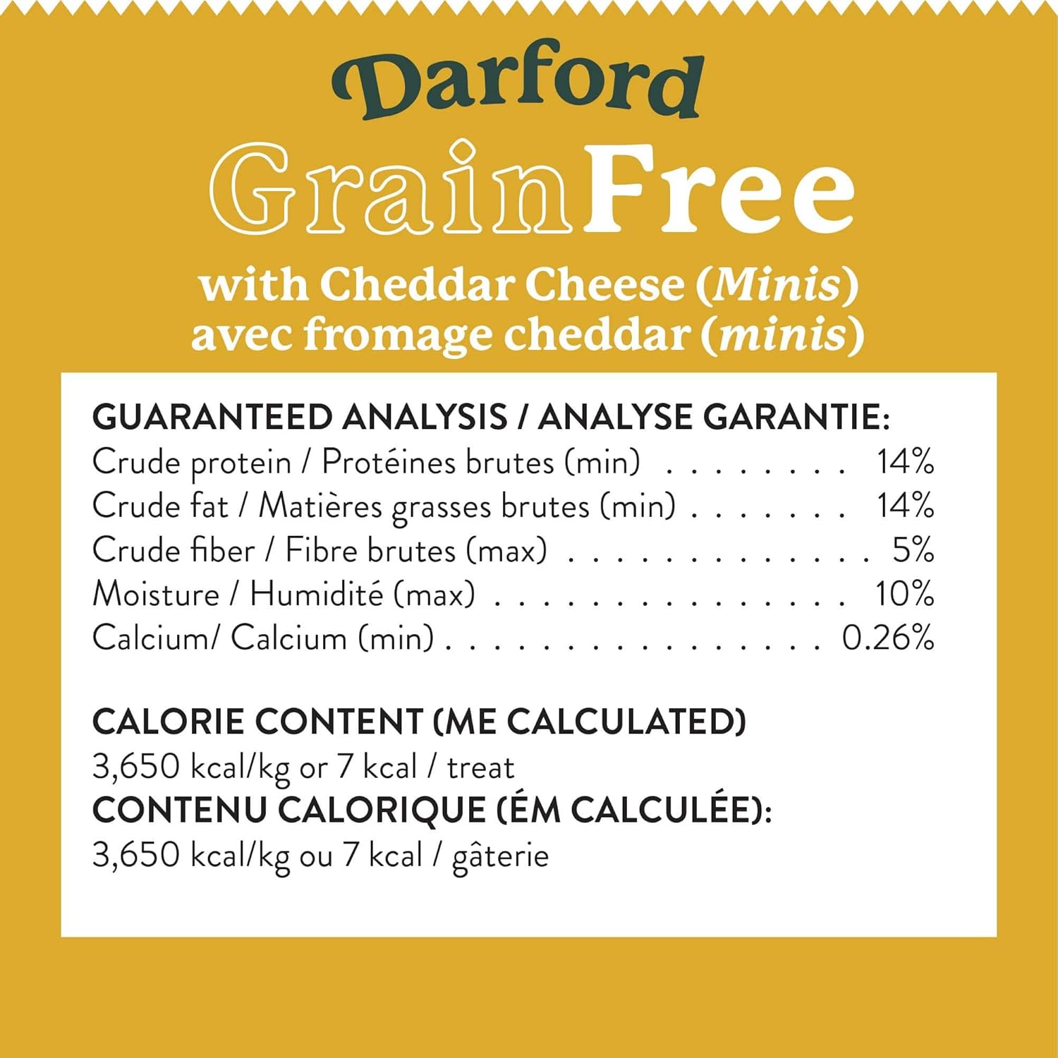 Grain Free Cheddar Cheese Minis Heart Recipe Dog Treats, 15 lb