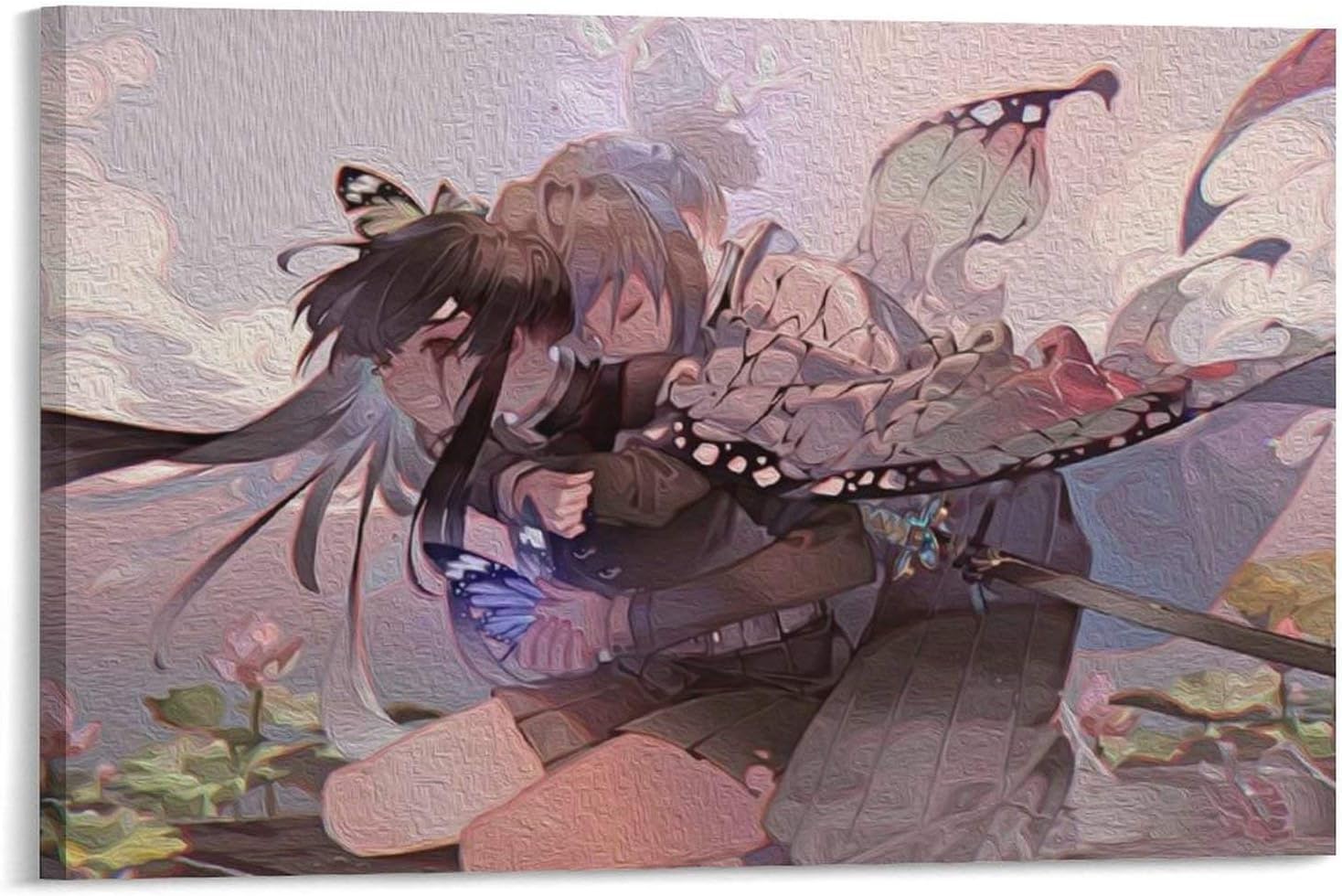 Anime Sisters Hugging