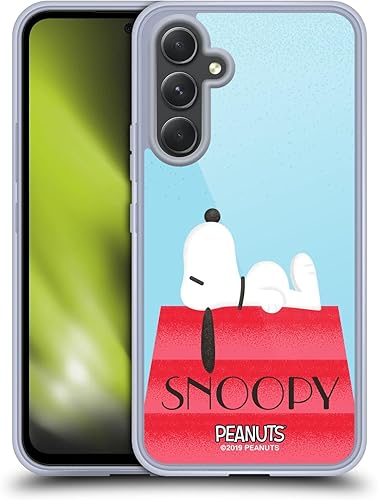 Miniatura 49 de Head Case Designs Funda de gel suave con licencia oficial de Peanuts House Snoopy Deco Dreams compatible con Samsung Galaxy S23 5G Casa,Blue